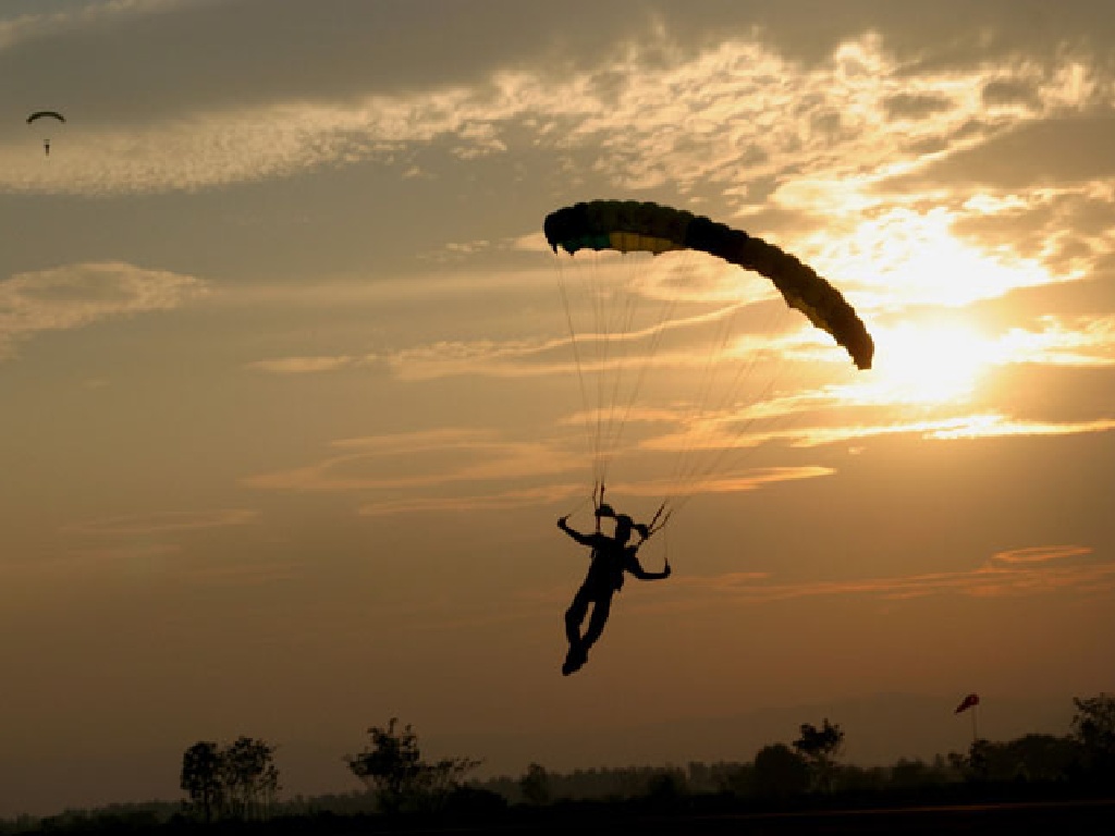 Como se diz pular de paraquedas em inglês? - inFlux