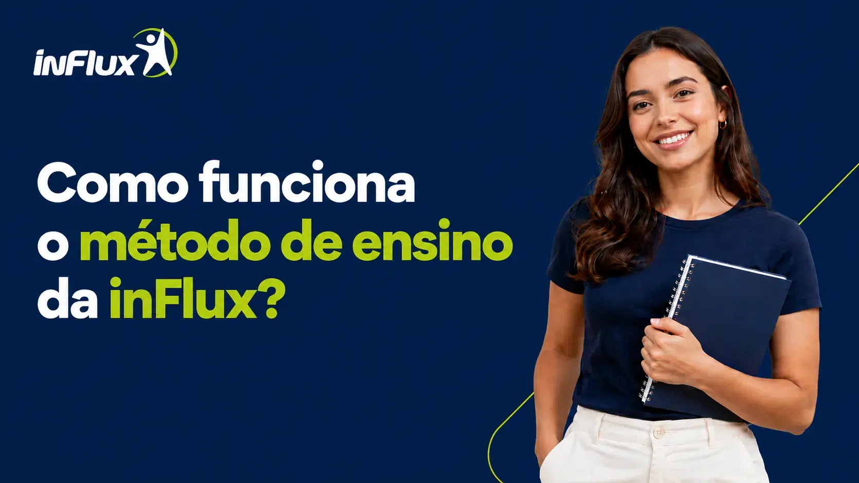 Qual o método de ensino usado na inFlux?