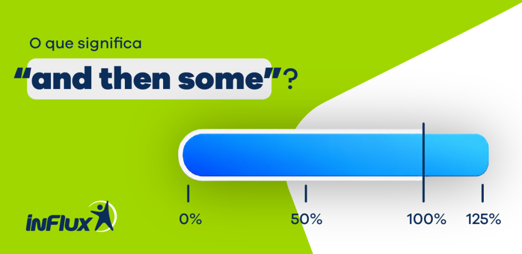 O que significa “and then some”?