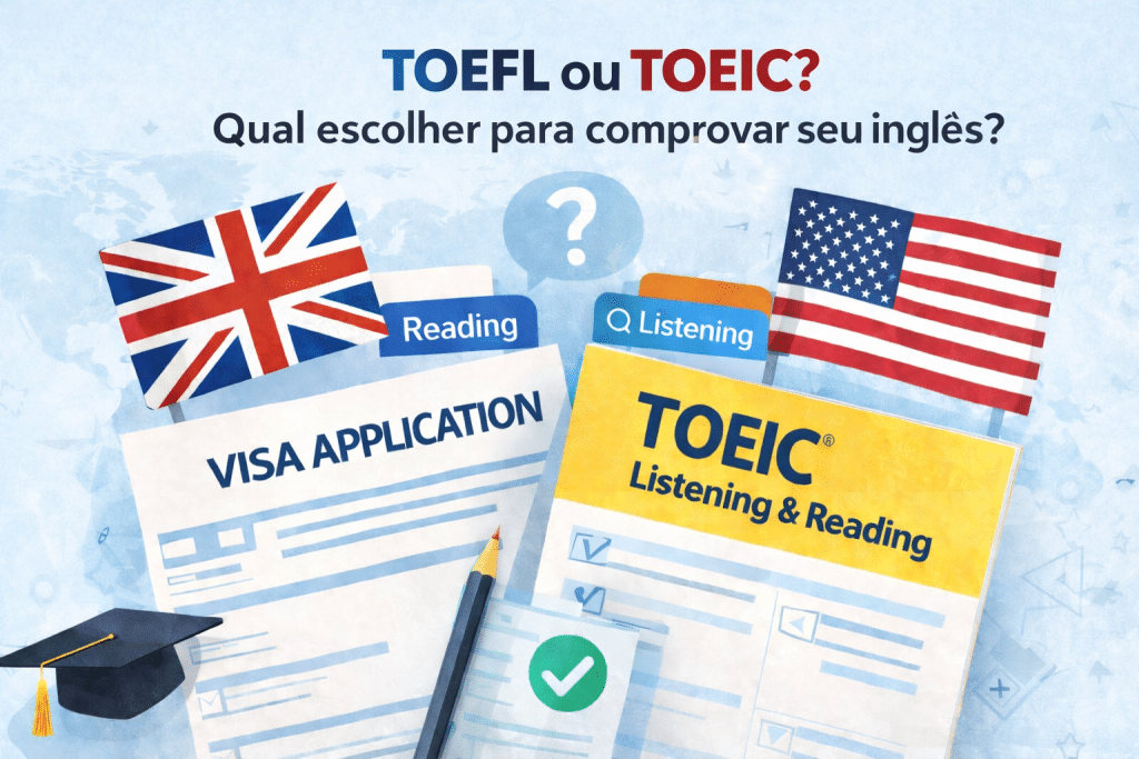TOEFL ou TOEIC: Qual escolher para comprovar seu inglês? - inFlux Blog
