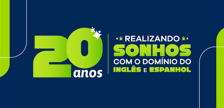 20 anos inFlux - Realizando sonhos com o domínio do inglês e espanhol