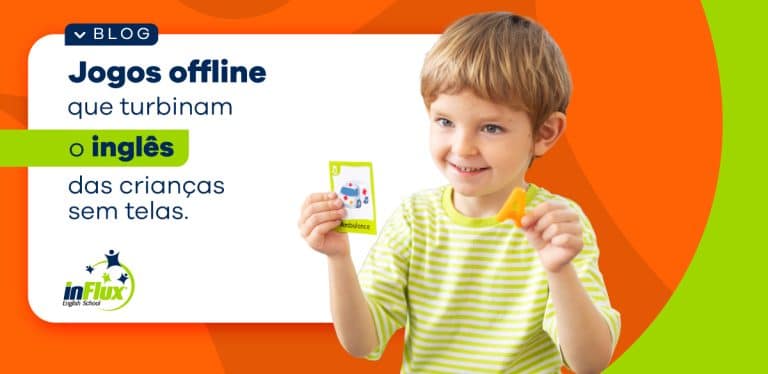 Jogos offline para aprendizado de inglês na infância